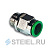 Цанга зажимная 1/2" для трубки ПВХ 8 х 12 мм, Steiel 97000160